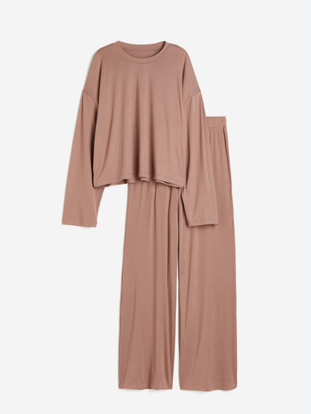 H&M Dusty Rose Top and Pants